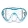Two Bare Feet Adult Silicone Mask Set 3 (Aqua) -Dive Master Shop m148s aqua