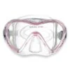 Two Bare Feet Adult Silicone Mask Set 3 (Pink) -Dive Master Shop m148s pink
