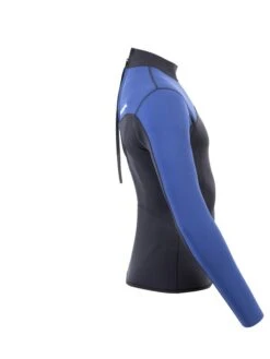 Two Bare Feet Mens Aspect Back Zip 2.5mm Wetsuit Jacket (Black/Blue) 16 Two Bare Feet Mens Aspect Back Zip 2.5mm Wetsuit Jacket (Black/Blue) -Dive Master Shop mens aspect back zip jacket black blue denim 7 1