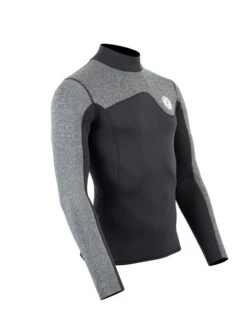 Two Bare Feet Mens Aspect Back Zip 2.5mm Wetsuit Jacket (Black/Grey) 17 Two Bare Feet Mens Aspect Back Zip 2.5mm Wetsuit Jacket (Black/Grey) -Dive Master Shop mens aspect back zip jacket black delta 8 5