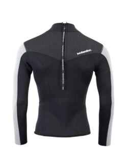 Two Bare Feet Mens Aspect Back Zip 2.5mm Wetsuit Jacket (Black/Grey/Grey) 14 Two Bare Feet Mens Aspect Back Zip 2.5mm Wetsuit Jacket (Black/Grey/Grey) -Dive Master Shop mens aspect back zip jacket black grey grey 5
