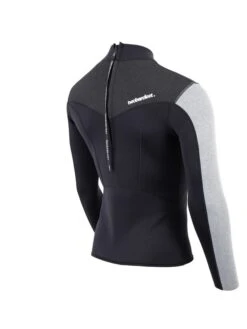 Two Bare Feet Mens Aspect Back Zip 2.5mm Wetsuit Jacket (Black/Grey/Grey) 15 Two Bare Feet Mens Aspect Back Zip 2.5mm Wetsuit Jacket (Black/Grey/Grey) -Dive Master Shop mens aspect back zip jacket black grey grey 6