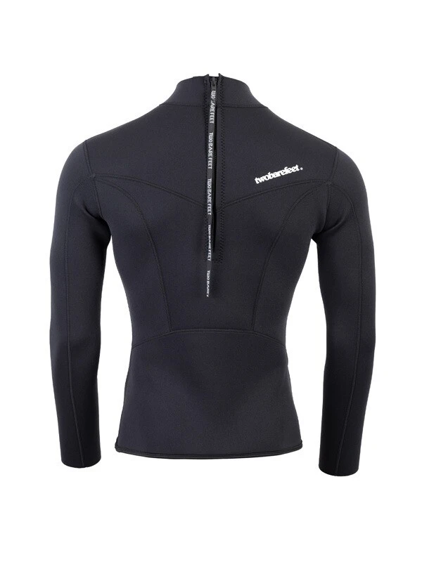 Two Bare Feet Mens Aspect Back Zip 2.5mm Wetsuit Jacket (Black) 7 Two Bare Feet Mens Aspect Back Zip 2.5mm Wetsuit Jacket (Black) - Image 5