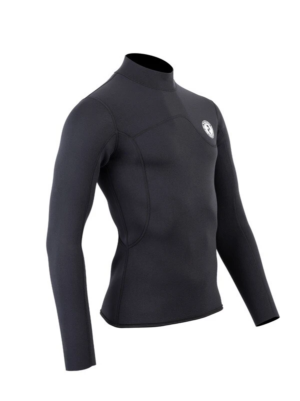 Two Bare Feet Mens Aspect Back Zip 2.5mm Wetsuit Jacket (Black) 10 Two Bare Feet Mens Aspect Back Zip 2.5mm Wetsuit Jacket (Black) - Image 8