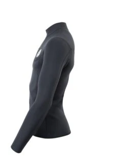 Two Bare Feet Mens Aspect Fleece Lined Zipless Thermal 2.5mm Superstretch Wetsuit Top (Black) -Dive Master Shop mens aspect fleece lined thermal top black 3