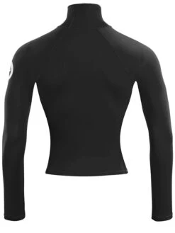 Two Bare Feet Adults Long Sleeve Rash Vest (Black) -Dive Master Shop mens long sleeve black 5