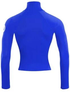 Two Bare Feet Adults Long Sleeve Rash Vest (Blue) -Dive Master Shop mens long sleeve blue 5