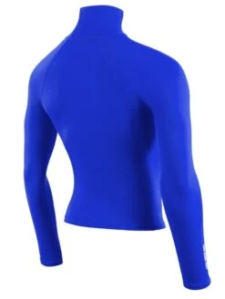 Two Bare Feet Adults Long Sleeve Rash Vest (Blue) -Dive Master Shop mens long sleeve blue 6