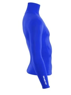 Two Bare Feet Adults Long Sleeve Rash Vest (Blue) -Dive Master Shop mens long sleeve blue 7