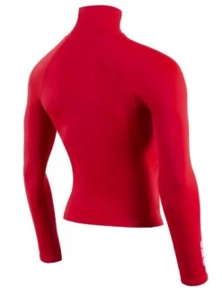 Two Bare Feet Adults Long Sleeve Rash Vest (Red) 15 Two Bare Feet Adults Long Sleeve Rash Vest (Red) -Dive Master Shop mens long sleeve red 6 1 1