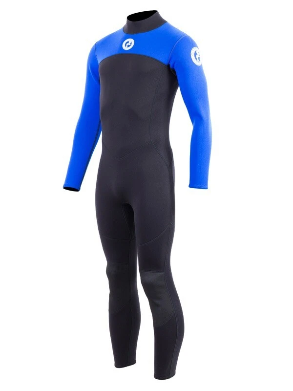 Two Bare Feet Thunderclap 2.5mm Mens Wetsuit (Blue / Black) 4 Two Bare Feet Thunderclap 2.5mm Mens Wetsuit (Blue / Black) - Image 2