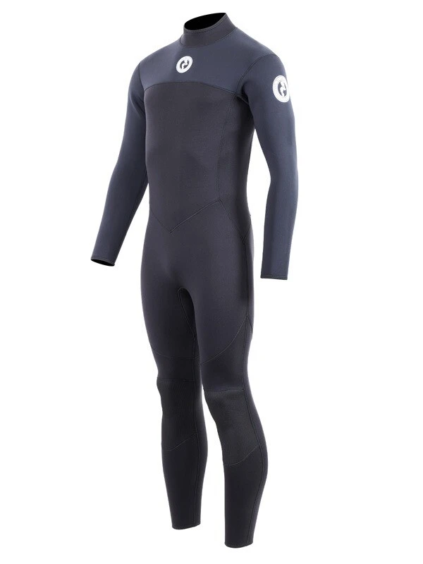 Two Bare Feet Thunderclap 4/3mm Mens Winter Wetsuit (Black) 4 Two Bare Feet Thunderclap 4/3mm Mens Winter Wetsuit (Black) - Image 2