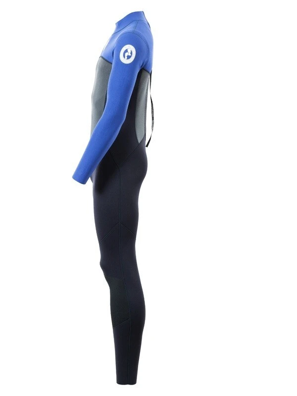Two Bare Feet Thunderclap Pro 3/2mm Mens Wetsuit (Black/Blue) 5 Two Bare Feet Thunderclap Pro 3/2mm Mens Wetsuit (Black/Blue) - Image 3