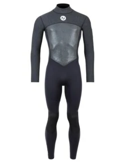 Two Bare Feet Thunderclap Pro 3/2mm Mens Wetsuit (Black/Dark Grey)