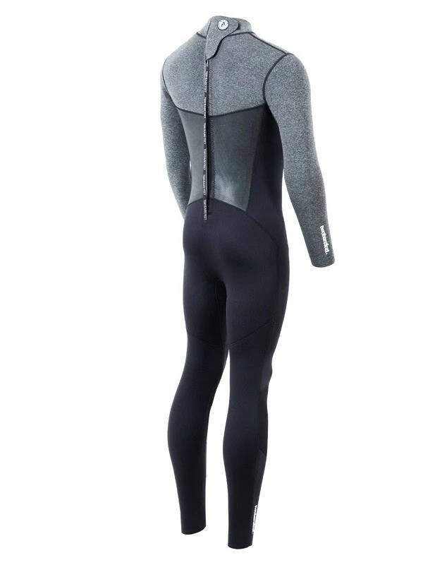 Two Bare Feet Thunderclap Pro 3/2mm Mens Wetsuit (Black/Delta Grey) 8 Two Bare Feet Thunderclap Pro 3/2mm Mens Wetsuit (Black/Delta Grey) - Image 6