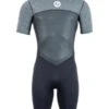 Two Bare Feet Thunderclap Pro 3/2mm Mens Shorty Wetsuit (Black/Delta Grey)