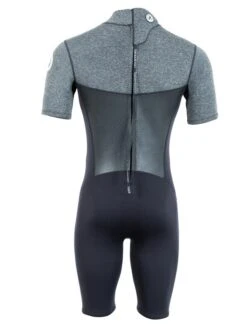 Two Bare Feet Thunderclap Pro 3/2mm Mens Shorty Wetsuit (Black/Delta Grey) -Dive Master Shop mens thunderclap pro shorty delta 5