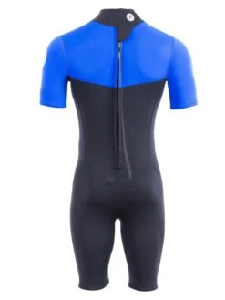 Two Bare Feet Thunderclap 2.5mm Mens Shorty Wetsuit (Blue / Black) 14 Two Bare Feet Thunderclap 2.5mm Mens Shorty Wetsuit (Blue / Black) -Dive Master Shop mens thunderclap shorty blue 5