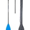 Two Bare Feet 2 Piece Fibreglass Hybrid SUP Paddle & Bag Package (Blue) -Dive Master Shop paddle packs fibreglass 2pc blue 1