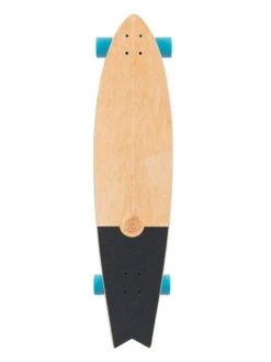 Two Bare Feet "Palma" 40in Surfskate Complete Skateboard Complete (Blue Wheels) -Dive Master Shop palma blue 3 1