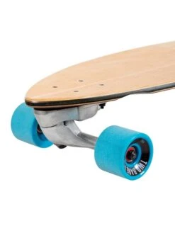 Two Bare Feet "Palma" 40in Surfskate Complete Skateboard Complete (Blue Wheels) -Dive Master Shop palma blue 6 1