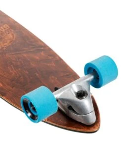 Two Bare Feet "Palma" 40in Surfskate Complete Skateboard Complete (Blue Wheels) -Dive Master Shop palma blue 7 1