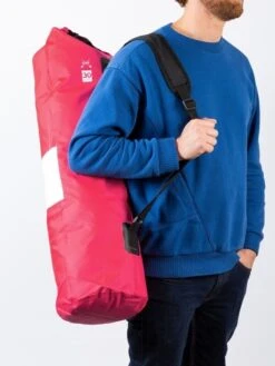 Two Bare Feet 30 Litre Waterproof Dry Bag / Inflatable Bodyboard Carry Bag (Pink) -Dive Master Shop pink 30l model 2