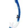 Pro Dive Series Dry Top Silicone Snorkel (Blue) -Dive Master Shop pro dive series dry top blue