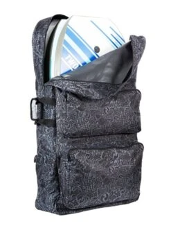 44" Quad Bodyboard Bag (Grey Classic Pattern) -Dive Master Shop quad bodyboard bag grey 3 2