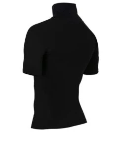 Two Bare Feet Adults Thermal Short Sleeve Rash Vest (Black) -Dive Master Shop rash vest short sleeve black 4