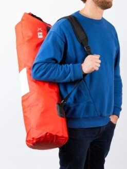 Two Bare Feet 30 Litre Waterproof Dry Bag / Inflatable Bodyboard Carry Bag (Red) 9 Two Bare Feet 30 Litre Waterproof Dry Bag / Inflatable Bodyboard Carry Bag (Red) -Dive Master Shop red 30l model 2