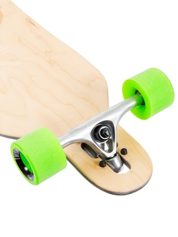 Two Bare Feet Santa Maria 42in Canadian Maple Longboard Skateboard Complete (Green Wheels) 8 Two Bare Feet Santa Maria 42in Canadian Maple Longboard Skateboard Complete (Green Wheels) - Image 6