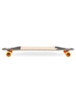 Two Bare Feet Santa Maria 42in Canadian Maple Longboard Skateboard Complete (Orange Wheels) -Dive Master Shop santa maria orange 3