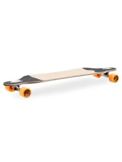 Two Bare Feet Santa Maria 42in Canadian Maple Longboard Skateboard Complete (Orange Wheels) -Dive Master Shop santa maria orange 4