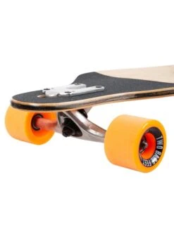 Two Bare Feet Santa Maria 42in Canadian Maple Longboard Skateboard Complete (Orange Wheels) -Dive Master Shop santa maria orange 5