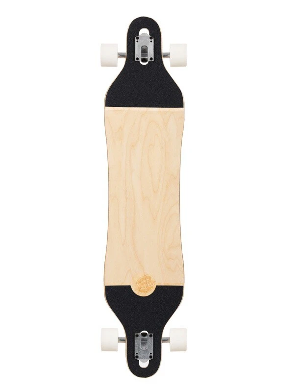 Two Bare Feet Santa Maria 42in Canadian Maple Longboard Skateboard Complete (White Wheels) 4 Two Bare Feet Santa Maria 42in Canadian Maple Longboard Skateboard Complete (White Wheels) - Image 2