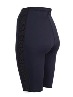 Two Bare Feet Womens Silicone Print Series 2.5mm Neoprene Wetsuit Shorts (Black) -Dive Master Shop silicone series black 4 1