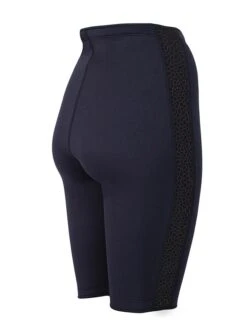 Two Bare Feet Womens Silicone Print Series 2.5mm Neoprene Wetsuit Shorts (Black) -Dive Master Shop silicone series black 6 1