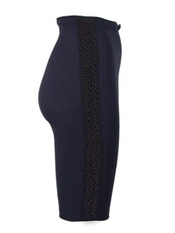 Two Bare Feet Womens Silicone Print Series 2.5mm Neoprene Wetsuit Shorts (Black) -Dive Master Shop silicone series black 7 1