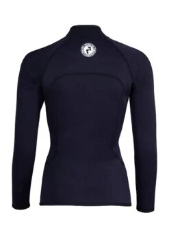 Two Bare Feet Womens Silicone Print Series Full Zip 2.5mm Wetsuit Jacket (Black/White) -Dive Master Shop silicone series jacket white 5