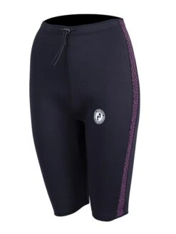 Two Bare Feet Womens Silicone Print Series 2.5mm Neoprene Wetsuit Shorts (Black/Raspberry) -Dive Master Shop silicone series raspberry 2 1