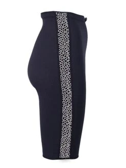 Two Bare Feet Womens Silicone Print Series 2.5mm Neoprene Wetsuit Shorts (Black/White) -Dive Master Shop silicone series white 7 1