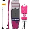 Two Bare Feet Sport Air (Allround) 10'6" X 33" X 4.75" Inflatable SUP Starter Pack (Raspberry) -Dive Master Shop sport air 10 6 raspberry starter pack