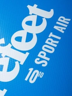 Two Bare Feet Sport Air (Allround XL) 10'10" X 33" X 6" Inflatable SUP Deluxe Fibreglass Hybrid Pack (Blue) -Dive Master Shop sport air 10 10 5 blue 1