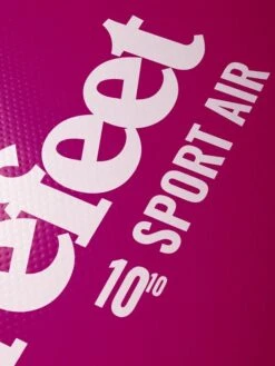 Two Bare Feet Sport Air (Allround XL) 10'10" X 33" X 6" Inflatable SUP Deluxe Carbon Hybrid Pack (Raspberry) -Dive Master Shop sport air 10 10 5 raspberry 2