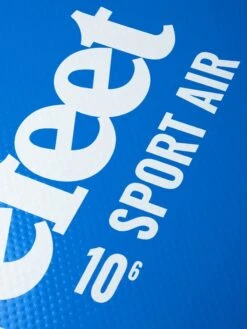 Two Bare Feet Sport Air (Allround) 10'6" X 33" X 4.75" Inflatable SUP Ultimate Pack (Blue) -Dive Master Shop sport air 10 6 5 blue 3