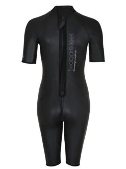 Two Bare Feet T3 Shorty Womens Triathlon Wetsuit (Black / Pink) -Dive Master Shop t3 shorty womens black.pink 5
