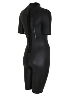 Two Bare Feet T3 Shorty Womens Triathlon Wetsuit (Black / Pink) -Dive Master Shop t3 shorty womens black.pink 6