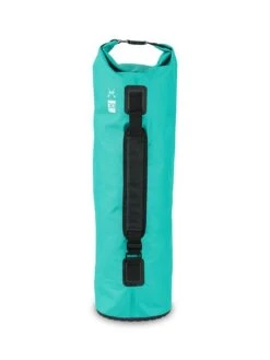 Two Bare Feet 30 Litre Waterproof Dry Bag / Inflatable Bodyboard Carry Bag (Teal) -Dive Master Shop teal 30l back