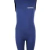 Two Bare Feet Thunderclap 2.5mm Junior Sleeveless Shorty Wetsuit (Navy) 1 Two Bare Feet Thunderclap 2.5mm Junior Sleeveless Shorty Wetsuit (Navy) -Dive Master Shop thunderclap junior sleeveless shorty navy 1